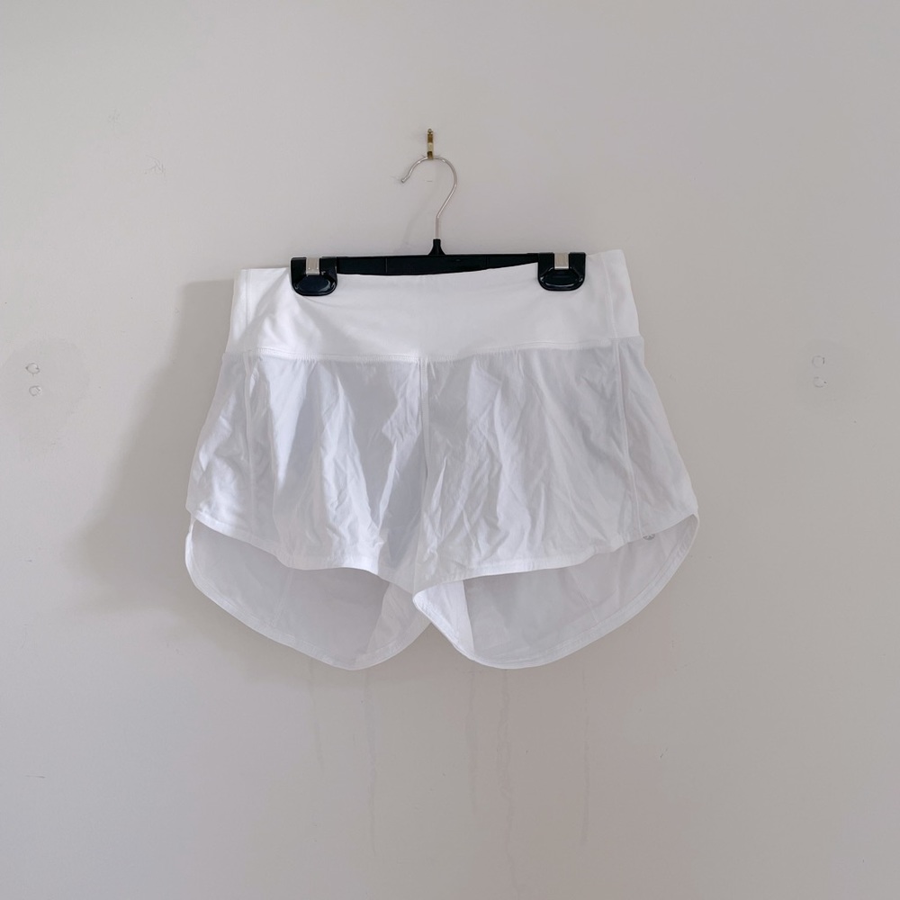 Lululemon White Shorts Size 8 Tall
